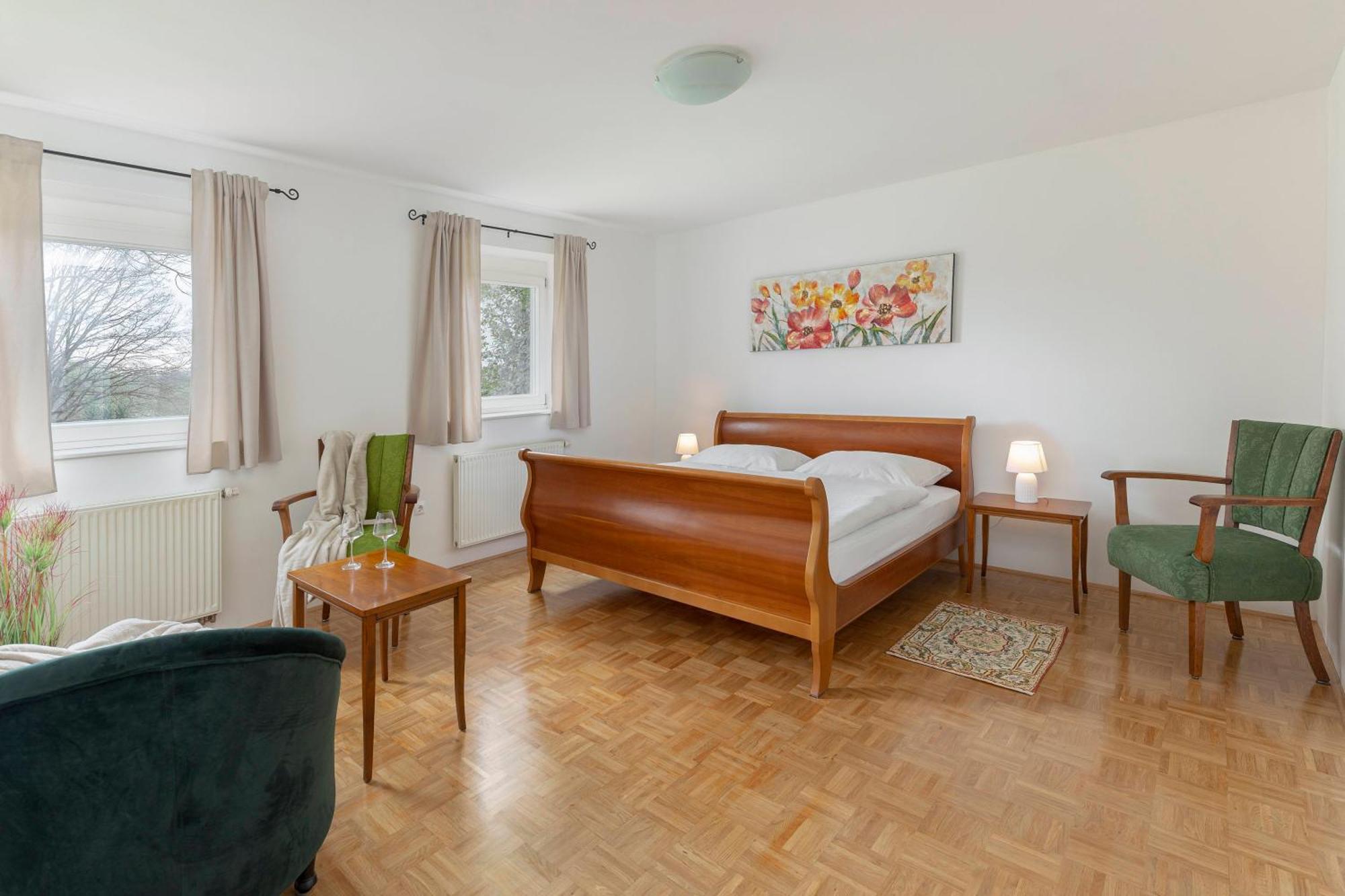 Ferienwohnung Cozy Garden Flat Laibach Exterior foto